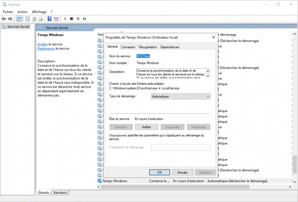 Configurer un serveur de temps NTP faisant autorité sous Windows Serveur PC2S Bubu