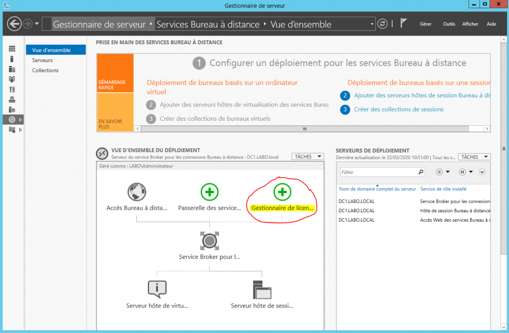 RDS - Installation des Services Bureau a Distance sur Serveur 2012 2016 ...